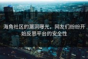 海角社区的漏洞曝光，网友们纷纷开始反思平台的安全性