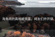 海角网的真相被揭露，网友们炸开锅
