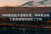 坤坤寒进桃子里嗟嗟嗟，坤坤寒进桃子里嗟嗟嗟视频和了子林